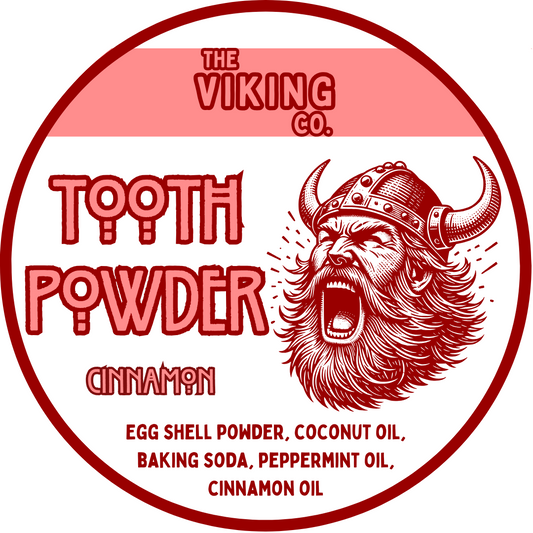 Tooth Powder -  Cinnamon - Fluoride Free - No Chemicals